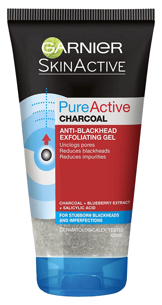 Pure Active Anti Blackhead Charcoal Exfoliating Gel In the spotlight